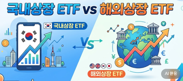 국내상장 해외 ETF vs 해외 상장 ETF